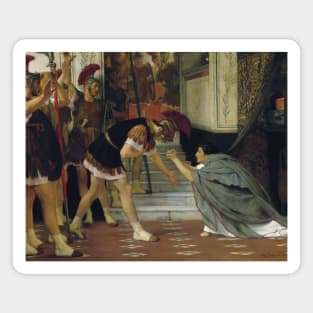 Proclaiming Claudius Emperor, Opus XlVIII by Lawrence Alma-Tadema Magnet